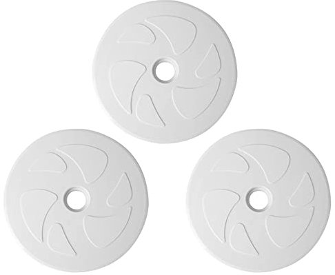 Donkivvy Lot de 3 Grandes Roues C6 de Rechange pour Nettoyeur de Piscine pour Polaris 180 280 Tanktrax, VAC-Sweep 280