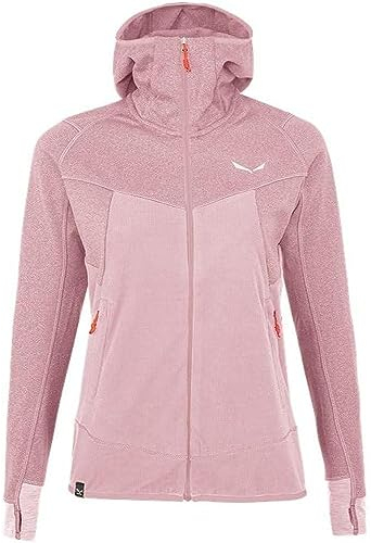 Salewa Puez Hybrid Polarlite Hooded Fleece Women, zephyr melange, XL