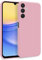 MyGadget Coque pour Samsung Galaxy A15 5G - Case Silicone Souple & Soft Doublure Microfibre - Cover TPU Protection Extra Fine & Légère Rose