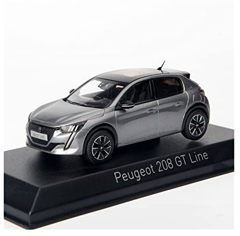Veicoli a Motore in Scala 1:43 per Peugeot 208 GT Line 2019 in Lega Modello di Auto Modellino Veicoli Statico Collezione di Souvenir Modello di Auto Replica