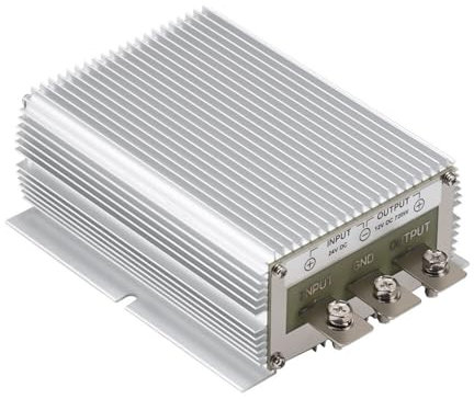 Convertidor de CC de 24V a 12V, 50A, 60A, 600W, 720W, regulador de Voltaje, módulo Reductor, Fuente de alimentación for Coche, LED Solar(To DC 12V 50A 600W)