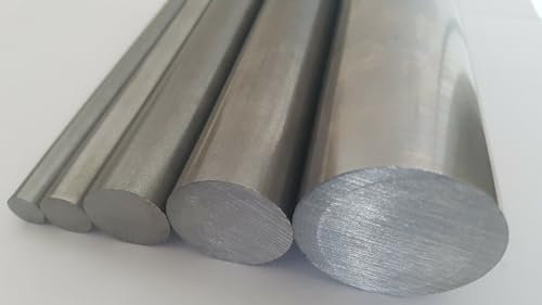 Wulkow Rundstahl S355 J2+C Ø 18mm x 50mm - LÄNGE 10mm bis 1000mm WÄHLEN - Durchmesser 8mm bis 80mm - Rundeisen gezogen h9 | ST 52 K - 1.0570 | Welle Baustahl rund