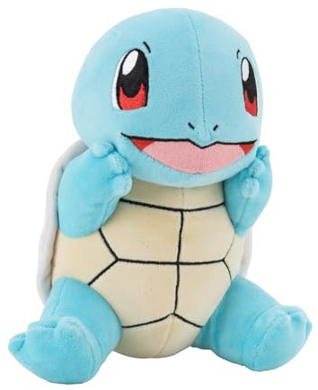 Bandai Pokémon – Plüschtier Schälchen (Squirtle) – Plüschtier 20 cm sehr weich – Geschenkidee Plüsch Pokemon Kinder und Erwachsene – Spielzeug für Kinder ab 2 Jahren – Offizielles Lizenzprodukt –