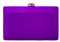 MODELISA - Bolso Clutch Cartera De Mano Cadena De Hombro Fiesta Boda Evento Mujer (Violeta)