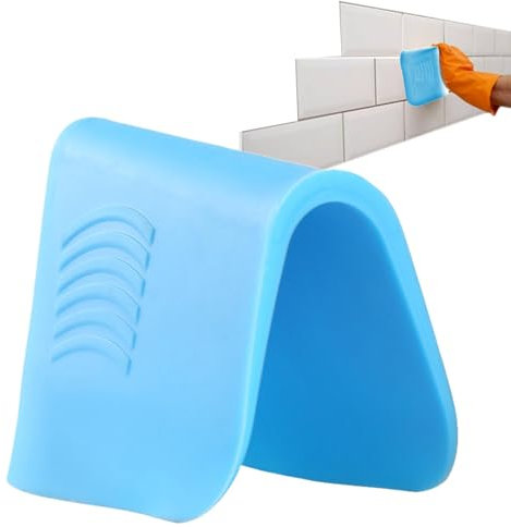 Strumento per sigillante, Strumento per stuccatura piastrelle, Strumento per sigillante Riempitivo per mattoni in gomma, Raschietto per sigillante bianco, Strumento per lisciare sigillante, Strumento