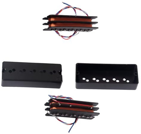 OFFSCH String Double Layer Bass Pickup Set Para y Potente Instalación Accesorios Para Músicos y Bandas