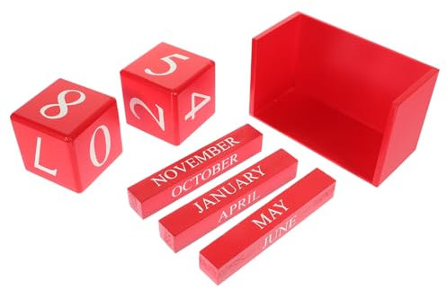 CANIGHT Eleganter Kalender Im Europäischen Stil Dekorative Kalenderblöcke Für Den Schreibtisch Im Büro Stilvoller Kalender Für Die Inneneinrichtung