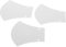 GRADENEVE 3 Teiliges DIY Masken Vorlagen Set Aus Nähwerkzeuge Für Maskenherstellung Wiederverwendbare Schablonen Für Gesichtsabdeckungen Perfekte Schneiderhilfe Für Masken Nähen