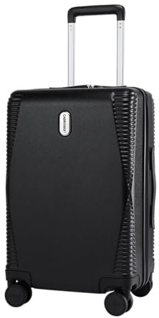 Cabin Max Santa Cruz Handgepäck Koffer 55x35x25 cm – Leichter Hartschalenkoffer mit 4 Rollen, TSA-Schloss & Nassfach – Kabinentrolley passend für KLM, Air France, Transavia, Easyjet & ITA Airways