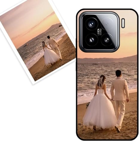 KARTXITAI personalisierte Handyhülle Kompatibel mit Xiaomi 15,Stoßfeste Schutzhülle mit Weiche Bumper hülle selber gestalten-case personalisiert mit Foto,Bildern,oder Text -