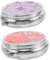 Beatifufu 2piezas Estuche De Maquillaje Portátil De Caja Vacía para Pintura Facial y Organizador De Viaje para y Labial Diseño Compacto y Duradero