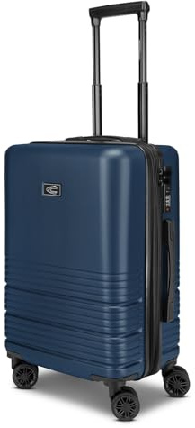 camel active Kabinen-Koffer für Damen und Herren | Kleiner Cabin-Trolley 34 x 22 x 55 cm aus hochwertigem, stoßfestem ABS Material | Erweiterbar & Teleskopgriff| Hanoi Serie