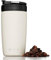 REHUK Travel Mug | Stainless Steel Thermal Mug with Handle | 100% Leakproof Tumbler | Vacuum Flask | Coffee to Go Mug with BPA Free Easy-Clean Lockable Lid | 450ml (Ivory Beige)