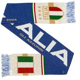 Euroscarves Sciarpa in maglia della nazionale italiana di calcio Italia