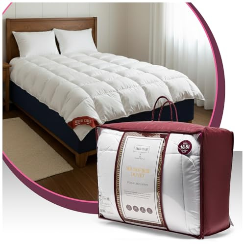 GC GAVENO CAVAILIA King Size Duvet 13.5 Tog - Thick Heavy Quilt Coverless Comforter -AntiAllergy Soft Warm Hotel Quality Bedding - Hypoallergenic Box Stitched Polyester Kingsize Bed Duvet (220x225Cm)