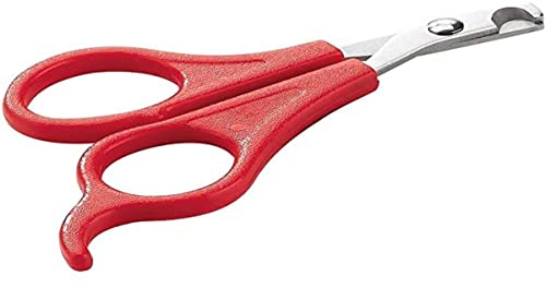 Ferplast Coupe Ongles Professionnel pour Chiens et Chats, Embout de sécurité Arrondi, Manche antidérapant