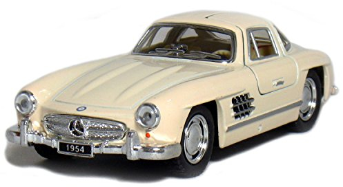 5 1954 Mercedes-Benz 300 SL Coupe 1:36 Scale (Beige).