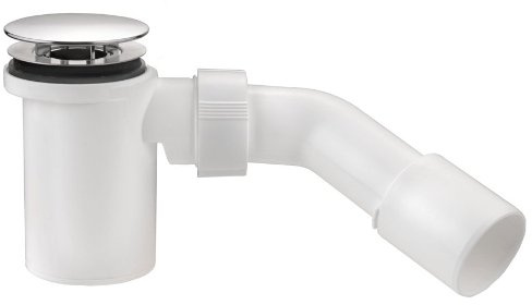 Cornat T323110 Standrohrgarnitur, 50/40, chrom