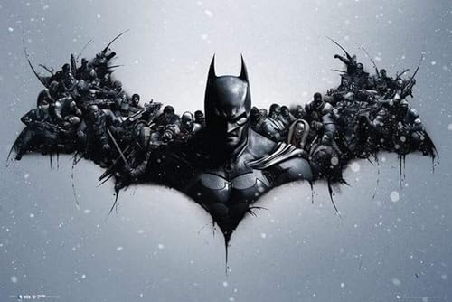 GB Eye Limited DC Comics Batman Origins Arkham Bats Maxi-Poster, 61 x 91,5 cm