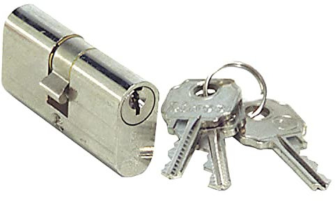 Cilindro Lince Ovalado Niquelado 0603/54 mm.