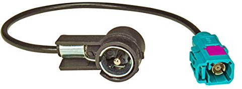 tomzz Audio 1500-016 Fakra (F) Antennenadapter Kupplung auf ISO (M) Stecker 50 Ohm