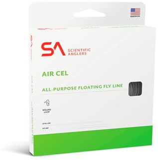 Scientific Anglers 4012756-SSI Scientific Anglers Air Cel Floating Fly Line-WF-7-F-Yellow - multi, N/A