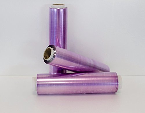 Flexia Films Lot de 3 rouleaux de film alimentaire 30 x 300 cm