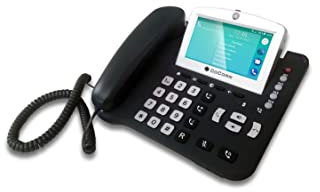 CoCoComm F840 Telefono Cellulare Fisso 4G LTE, MicroSDHC Slot GSM, 854 x 480 Pixel IPS, RAM 1 GB, Android