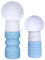 PJDDP Chien Bouteille d'eau Pliable, 500ML Pliable Étanche Kettle Voyage Portable Antibactériennes Silicone Bowl, Pet Potable Distributeur Cup pour Chien Chat Extérieur Marche Voyage,Bleu