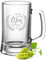 GRAVURZEILE Bierkrug mit Gravur - Für den besten Opa der Welt - Geschenk für Männer - Geschenke für Opa zum Vatertag Geburtstag oder zu Weihnachten - Bierseidel als Geschenk für Ihn - Größe: 0,5 L
