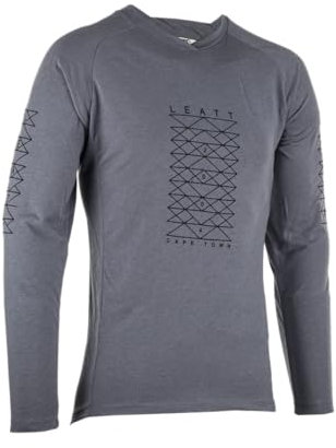 Leatt MTB Jersey Gravity 2.0 with Long Sleeve and Comfortable Titanium