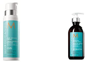 Moroccanoil Locken Definierende Crème, 250 ml (1er Pack) & Feuchtigkeitsspendende Styling Crème, 300ml