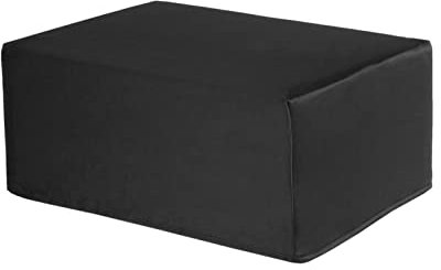 EKSED Guitar Amplifier Dust Cover Elastic Milk Silk Dust Cover with Cleaning Brush for Amplifiers Speakers (Black)