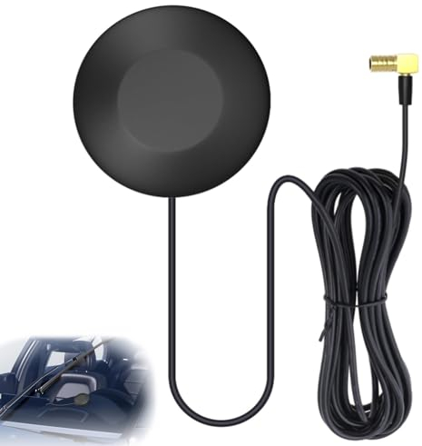 DAB Antenne DAB Antenne Auto DAB+ Sntenne für Pioneer, Kenwood, Alpine und Ailitech Radios DAB+ Antenne Auto DAB Antenne Autoradio mit 3m Kabel Hohe Signalempfindlichkeit Hohe Verstärkung (Schwarz)