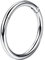AMDXD 1 Stücke Edelstahl Magnet Piercing Nase, 1.2mm Hoop 1.2X6MM Piercing Ring Silber, Ohr Lippe Nase Zunge Augenbrauen Piercing Set für Damen