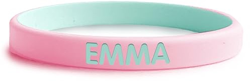 gutmarkiert – Personalisierbares SOS-Armband für Kinder aus Silikon, graviert mit Name & Telefonnummer – wasserdichtes Notfallarmband für Kinder, besonders langlebig –