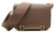Hermes Secondhand Geta Crossbody Tasche aus Etoupe Chevre Leder mit Gold-Hardware