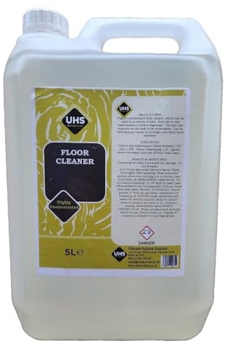 Highly Concentrated Floor Cleaner, 5L, Heavy Duty, Low Foam Blend