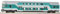 Piko 53109 H0 Doppelstocksteuerwagen DBmq 776, DR, Ep. IV