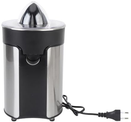 Presse-agrumes électrique, Presse-agrumes Automatique, Presse-agrumes électrique à Double Cône, Brosse Idéale pour les Oranges, les Citrons, les Pamplemousses, les Grenades et