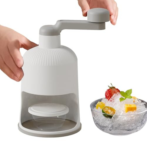 Eismaschine, Eismaschine, Eismaschine – Hand Maker Snowflake, manuell, für hausgemachte Cocktails, Schneekegel