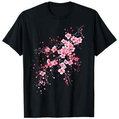Sakura Fleurs de cerisier japonaises vintage T-Shirt