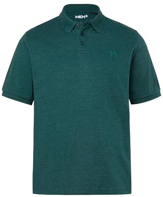 Men Plus Herren Poloshirt Dschungel grün 7XL