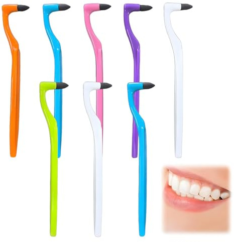 8 Piezas Eliminación de Sarro Dientes, Limpiador sarro dental, Limpieza dental, Borrador de Manchas de Dientes, Removedor Limpieza Profesional para Eliminación de Placa