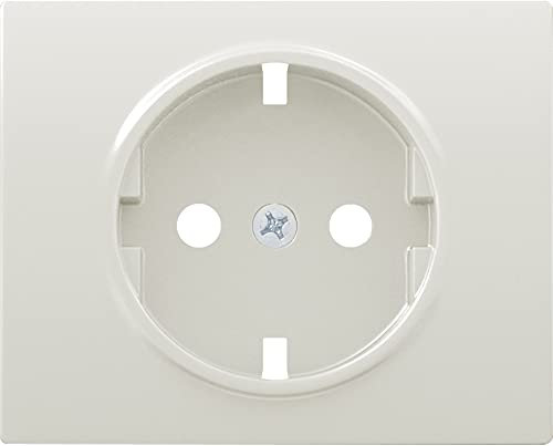 BJC Mega - Tapa para enchufe, Blanco Satin ,22724-BS