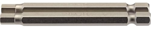 Draper 64322 5mm 1/4 Hex Hexagonal Insert Bit 75mm Long (2 Piece)