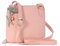 Catwalk Collection Handbags - Mini Sac Bandoulière Femme Cuir - Petit Sac à Main - Sac Porté Croisé Avec Bandoulière Réglable - LENA - Rose