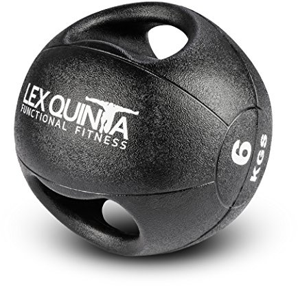 Lex Quinta Doppelgriff Medizinball - Double Grip - 6kg