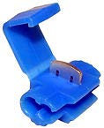 Mid-Ulster 50 15Amp Blue Scotch Lock Quick Splice Connectors Terminals Electricial Crimp