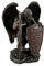 Ehre der Herr My Rock kniend Warrior Angel Statue